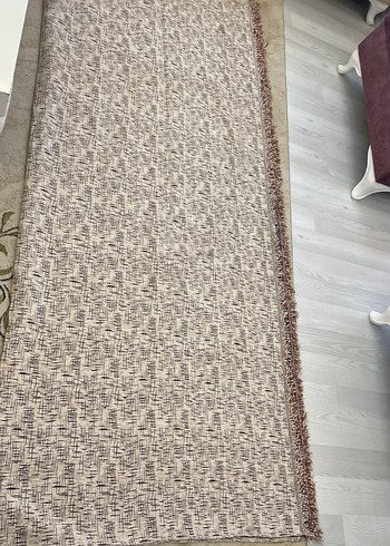 Çağdaş Tarzda Kahverengi ve Gri Halı - Görsel 2