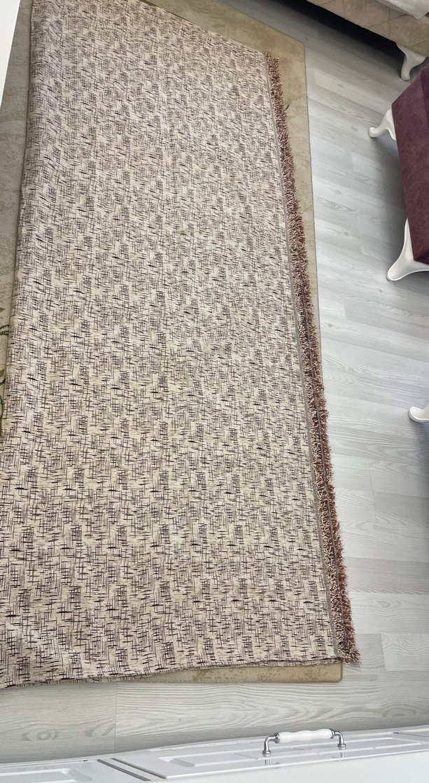 Çağdaş Tarzda Kahverengi ve Gri Halı - Görsel 3