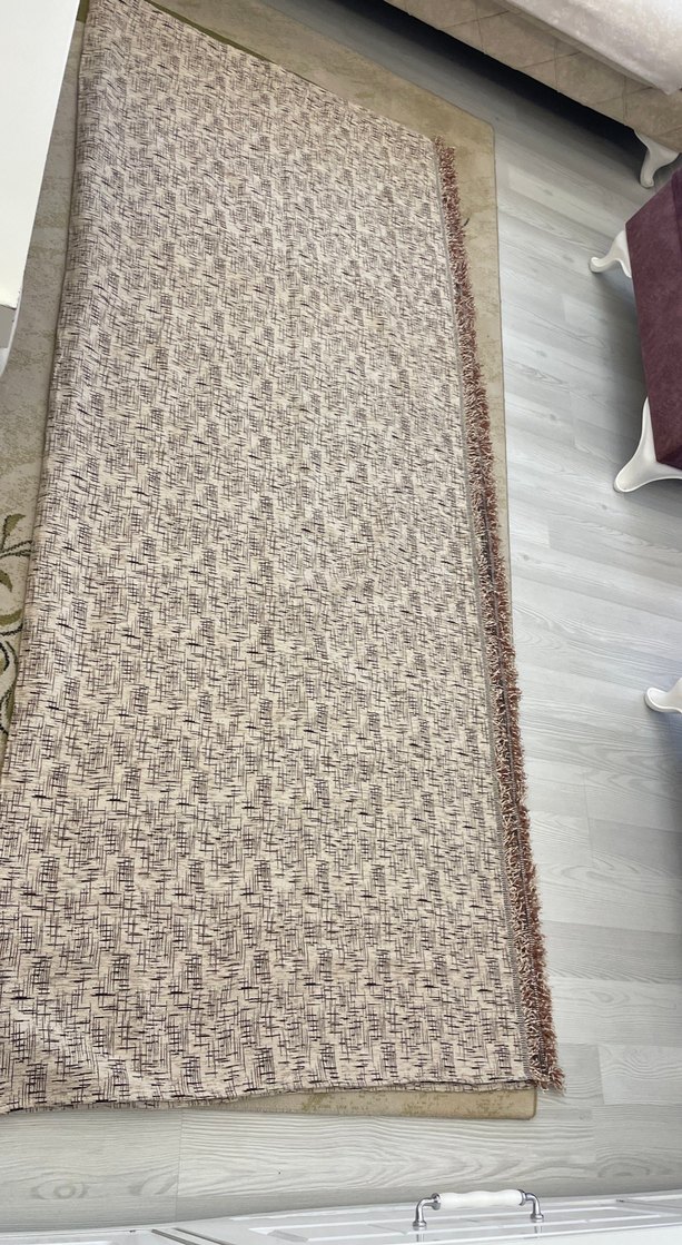 Çağdaş Tarzda Kahverengi ve Gri Halı - Görsel 2