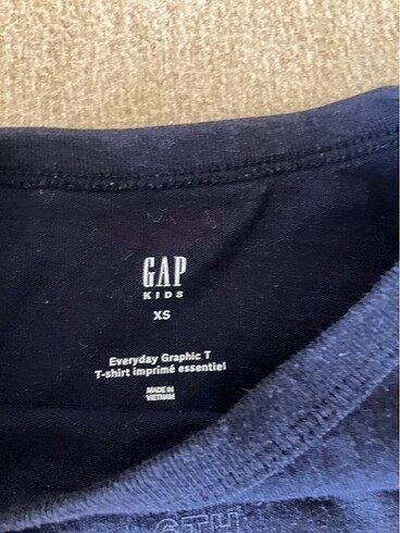 5 Yaş Beden Satürn figürlü gap tshirt
