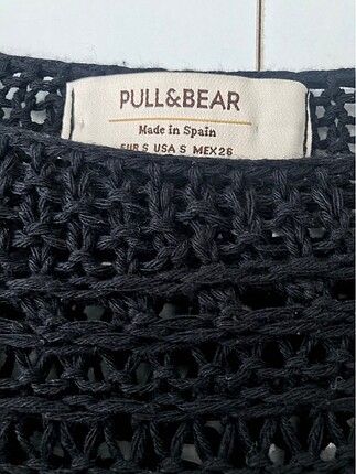 s Beden siyah Renk Pull and bear örme bluz