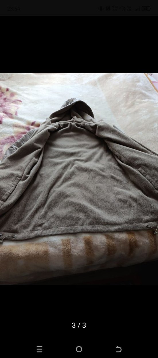 Gri Kapüşonlu Kadın Ceket - Görsel 3