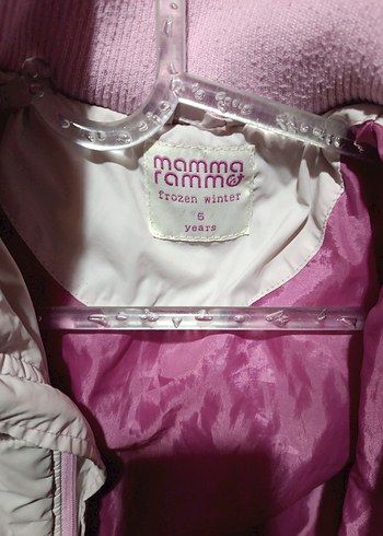 Pembe Düğmeli Kız Çocuk Mont - Görsel 4