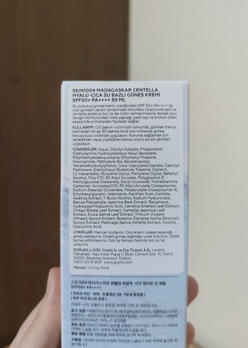 Centella Hyalu-Cica Water-Fit Güneş Serumu 50 ml - Görsel 3