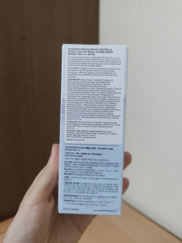 Centella Hyalu-Cica Water-Fit Güneş Serumu 50 ml - Görsel 2