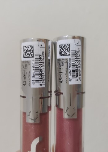 flormar dewy lip glaze 005 & 027 - Görsel 2