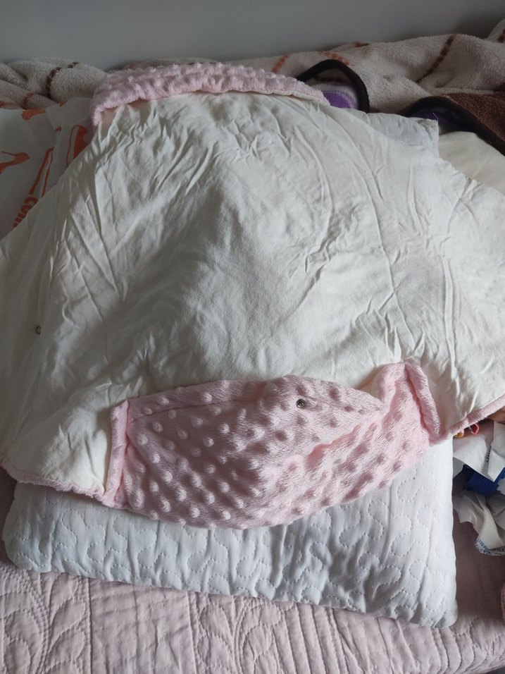 Nakışlı Pembe Bebek Battaniyesi - Görsel 3