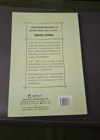 Namık Kemal - Türk Klasikleri 14 - Görsel 2