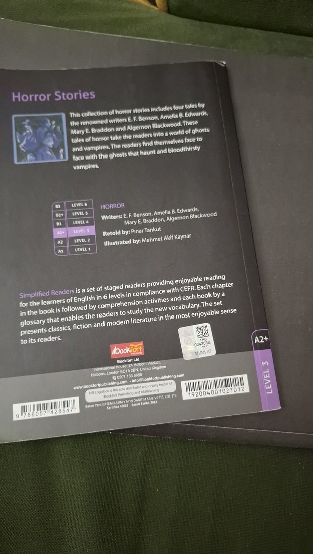 Horror Stories - Basitleştirilmiş Okuyucular - Görsel 2