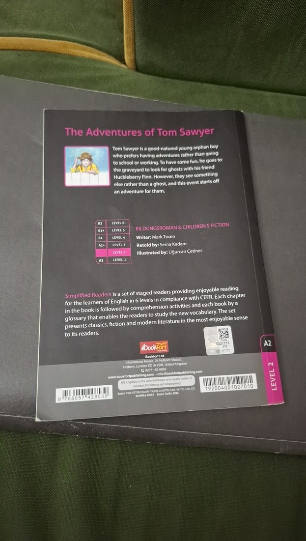Tom Sawyer'ın Maceraları - Basitleştirilmiş Okuyucu - Görsel 2