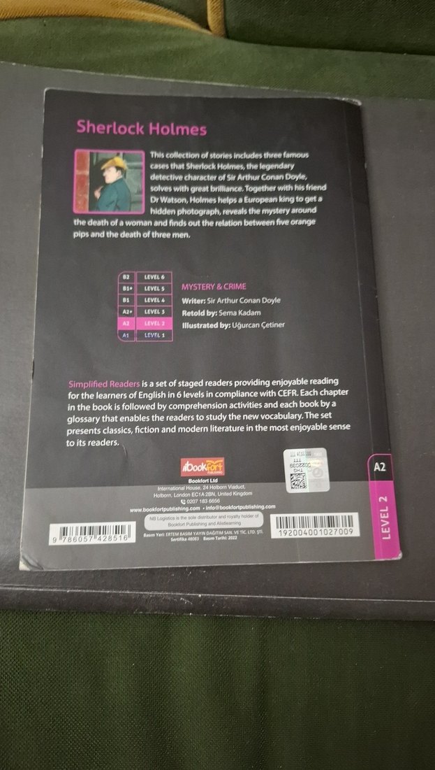 Sherlock Holmes - Simplified Readers Kitap - Görsel 2