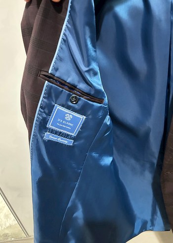 Bordo Düğmeli Erkek Ofis Ceketi Ds Damat - Görsel 2