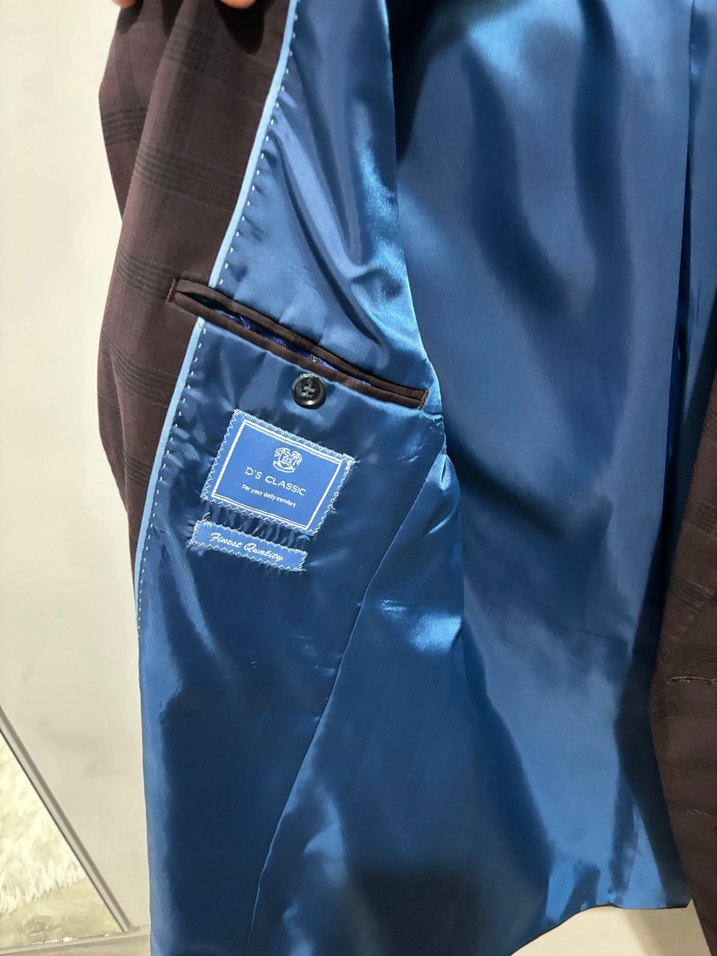 Bordo Düğmeli Erkek Ofis Ceketi Ds Damat - Görsel 2