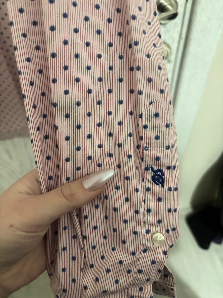 Düğmeli Erkek Gömlek - Görsel 2