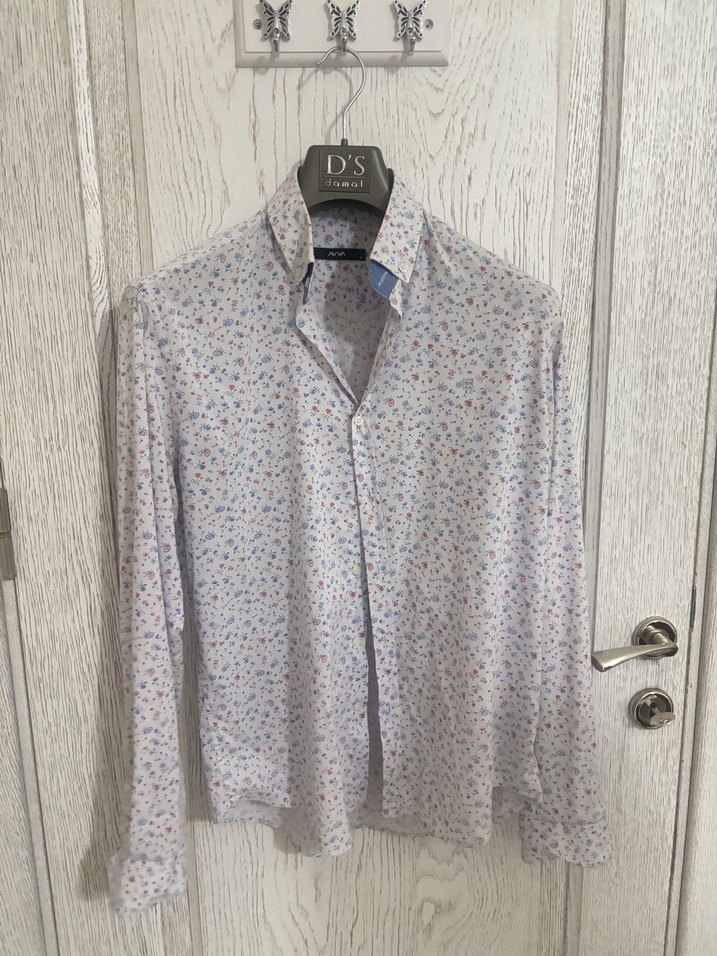 Avva Erkek Beyaz Pamuklu Uzun Kollu Gömlek - Görsel 4