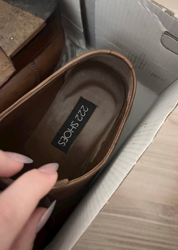 Kahverengi Deri Klasik Erkek Ayakkabı - Görsel 2