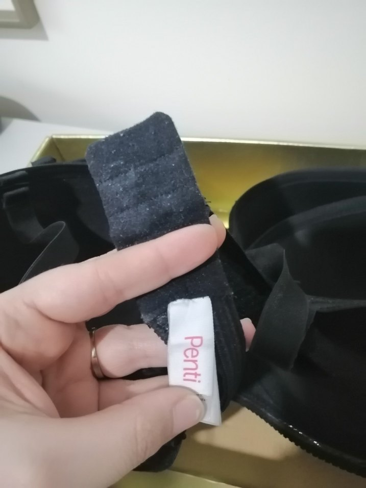 Siyah Göğüs Korse Sütyen - Görsel 4