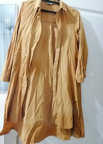 Uzun kollu tesettür gömlek - Görsel 3