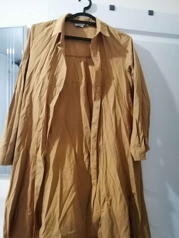 Uzun kollu tesettür gömlek - Görsel 2