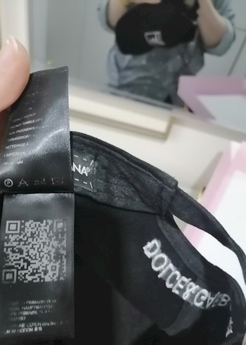 Siyah Süet Dolce&Gabbana Şapka - Görsel 6