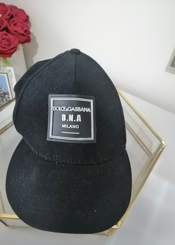 Siyah Süet Dolce&Gabbana Şapka - Görsel 2