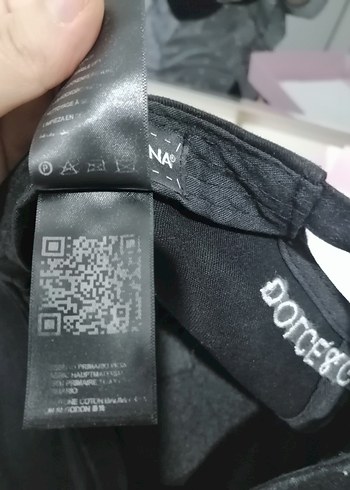 Siyah Süet Dolce&Gabbana Şapka - Görsel 7