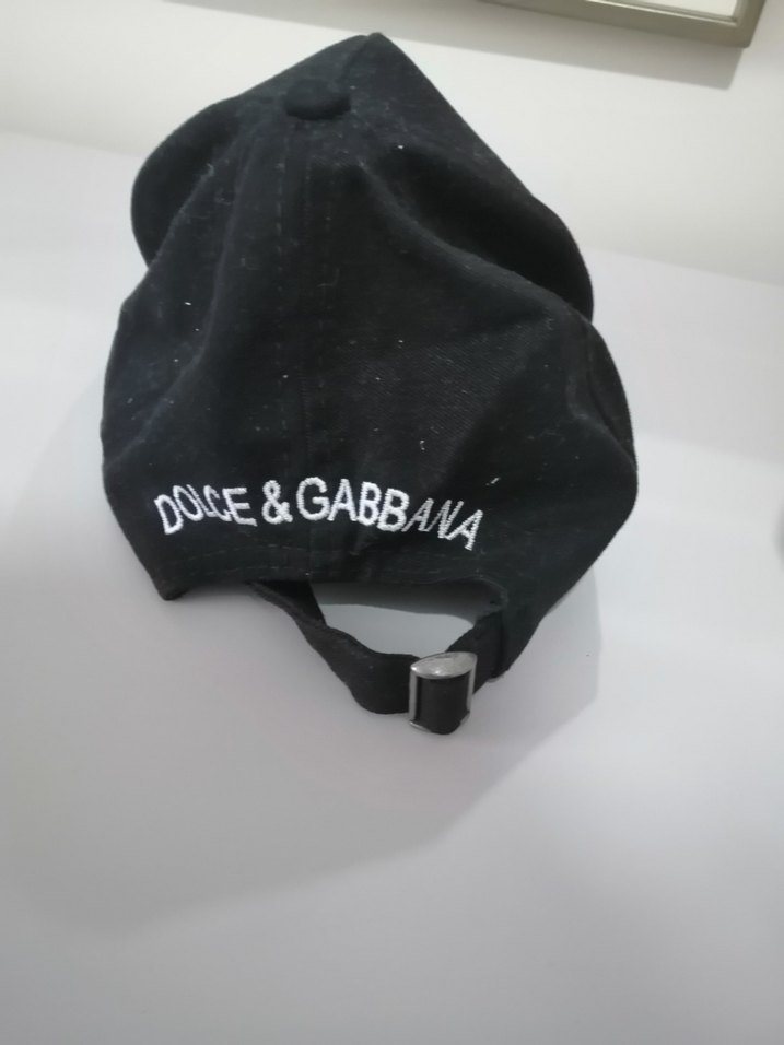 Siyah Süet Dolce&Gabbana Şapka - Görsel 5