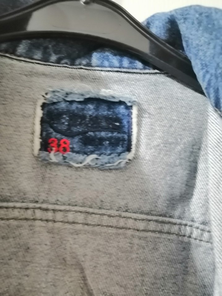 Uzun Mavi Kadın Denim Ceket - Görsel 4