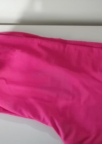 Uzun Kollu Boncuk İşlemeli Pembe Bohem Tunik ve altı takım - Görsel 6