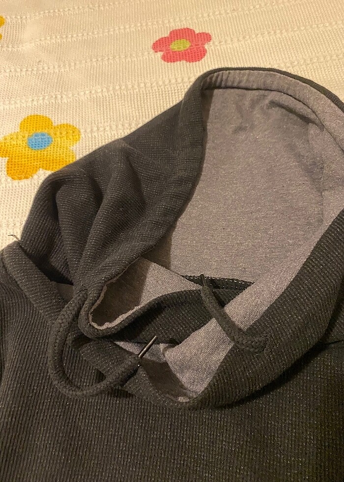 Koton yarım balıkçı sweatshirt - Görsel 2