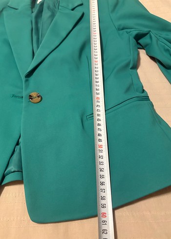 Yeşil Kadın Ofis Takım Elbise - Görsel 4