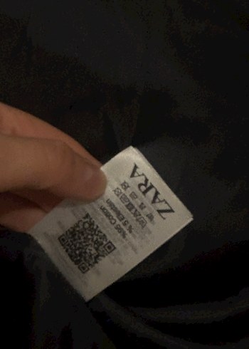 Zara siyah k.ürk - Görsel 4