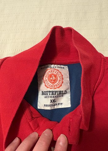 Kırmızı Düğmeli Erkek Polo Tişört - Görsel 3