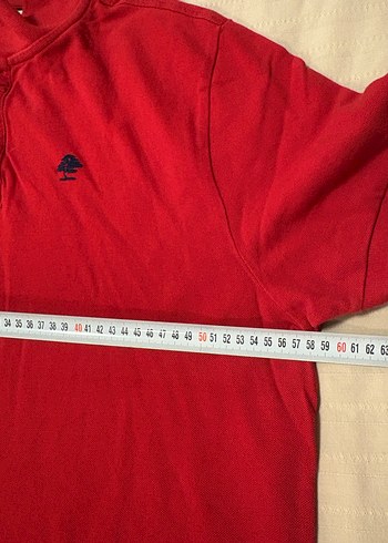 Kırmızı Düğmeli Erkek Polo Tişört - Görsel 7