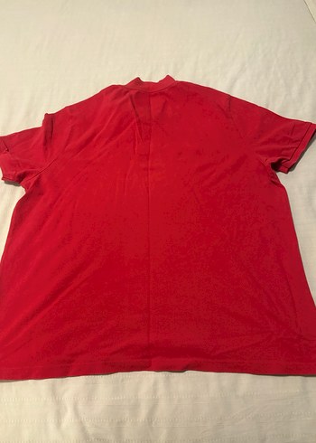 Kırmızı Düğmeli Erkek Polo Tişört - Görsel 4