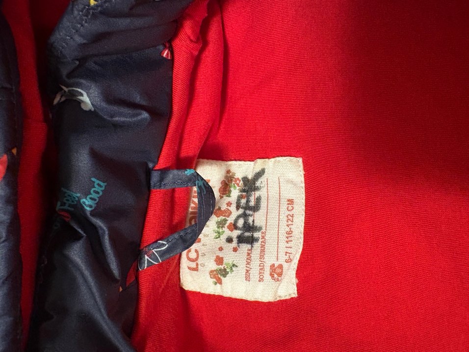 Kız Çocuk Kapüşonlu Desenli Fermuarlı Yelek - Görsel 3