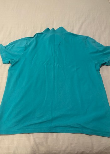 Erkek Turkuaz Kısa Kollu Polo Tişört - Görsel 6