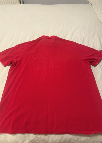 Kırmızı Düğmeli Erkek Polo Tişört - Görsel 5