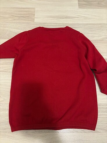 7 Yaş Beden kırmızı Renk H&M kazak