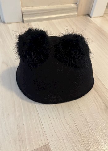 Ponponlu çocuk şapka - Görsel 3