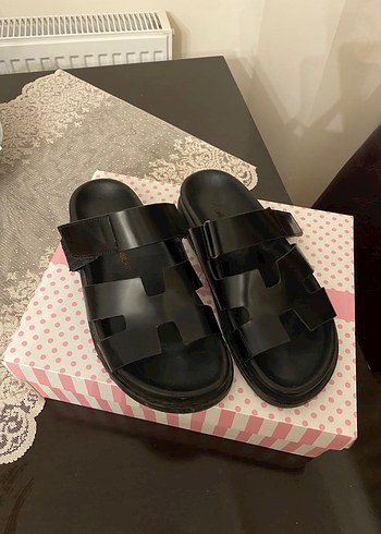 LiONEL Siyah Platform Terlik - Görsel 3