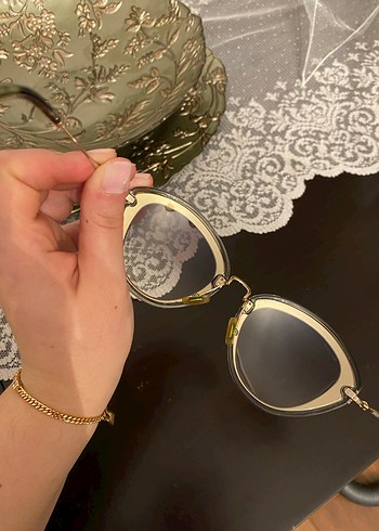 Miu Miu Orijinal Gözlük  - Görsel 12