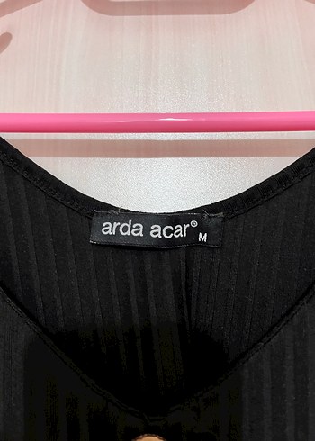 Düğmeli Siyah İnce Askılı Kadın Atlet bluz - Görsel 2