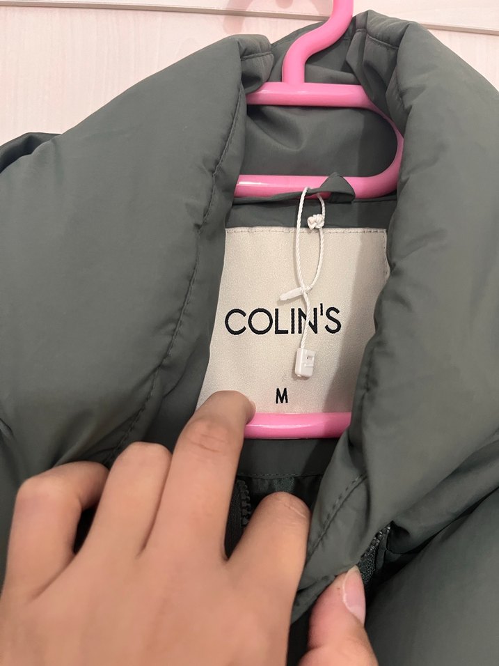 Yeşil renk Colins marka yeni sezon mont - Görsel 3