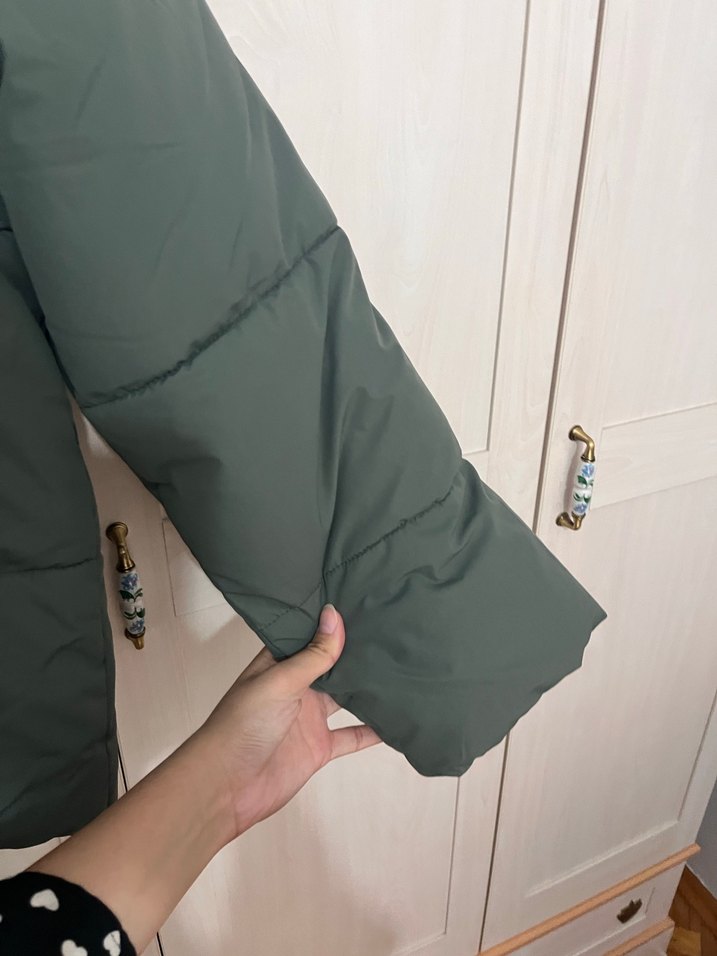 Yeşil renk Colins marka yeni sezon mont - Görsel 4