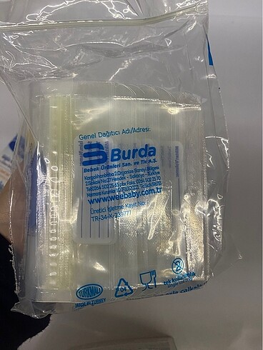 Göğüs kalkan seti ve anne sütü saklama poşeti - Görsel 4