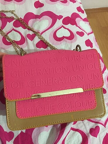 Pembe kol cantasi