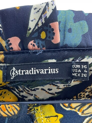 36 Beden çeşitli Renk Stradivarius Kumaş Pantolon %70 İndirimli.