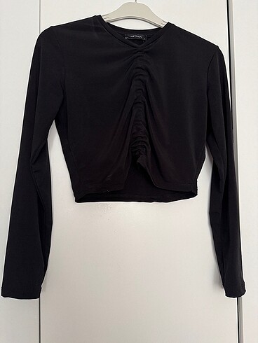 Trendyol & Milla Siyah crop body suit
