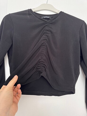 l Beden siyah Renk Siyah crop body suit